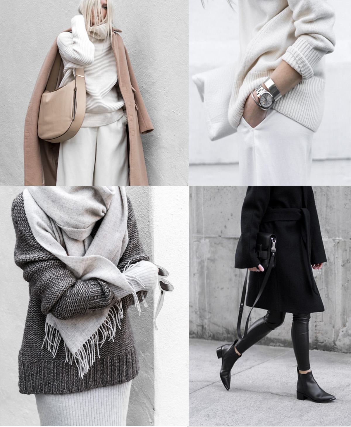 minimal fashion style - neutral color palette