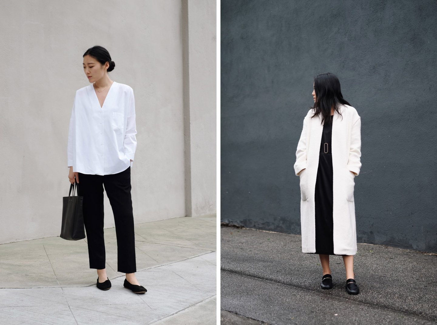 minimal fashion style back to basics