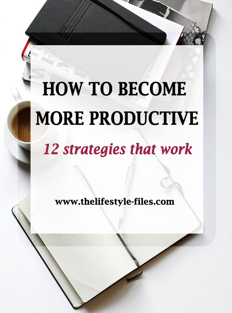 Simple tips to become more productive