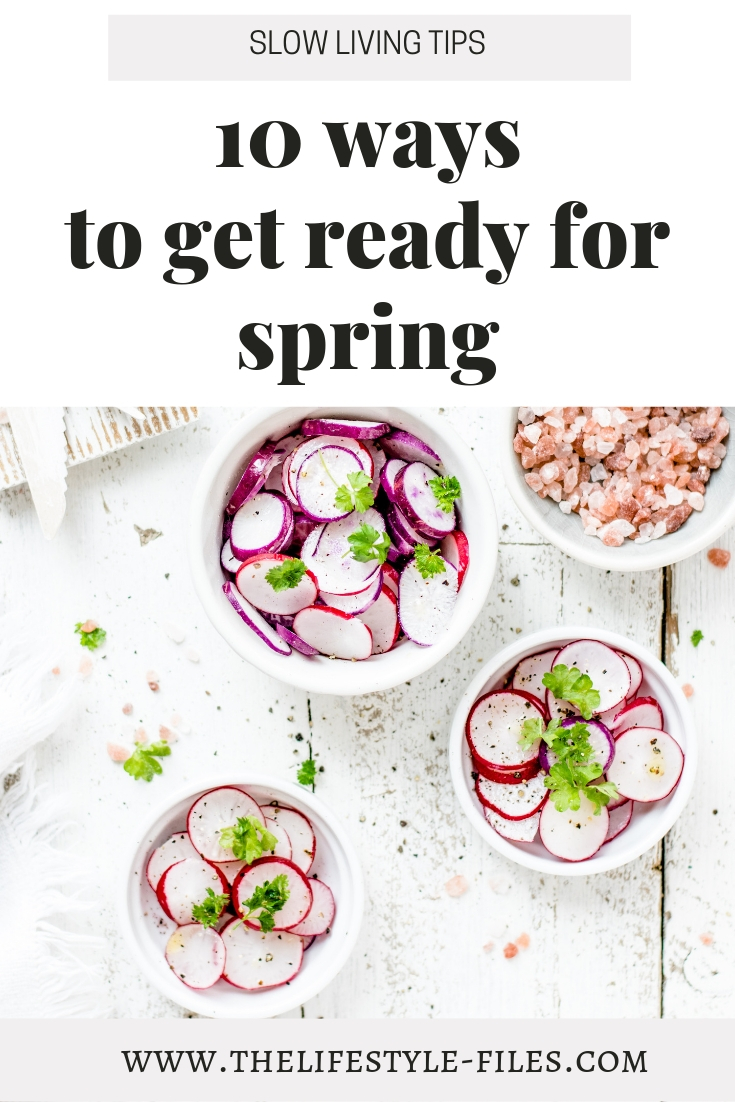 New season, new healthy habits: 10 ways to get ready for spring