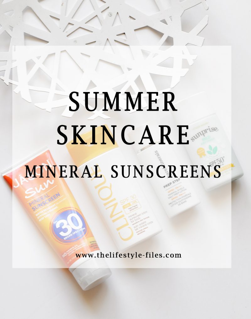 mineral sunscreens