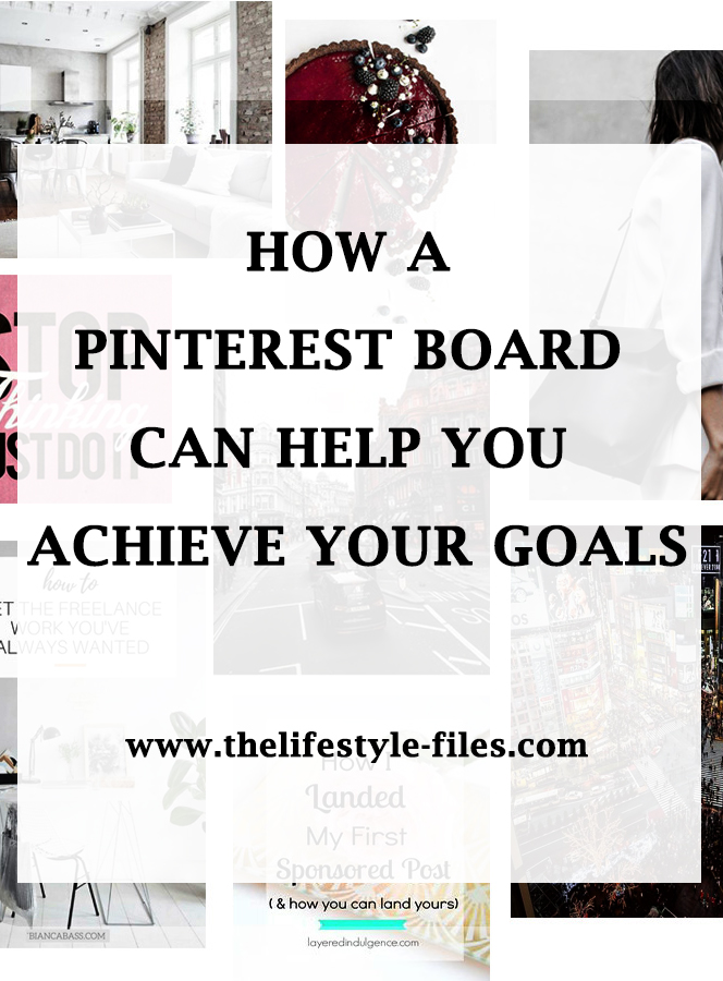 Visualization techniques - How a Pinterest Goals board can help your achieve your dreams