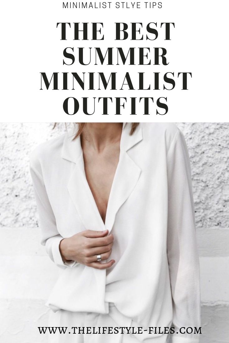 Summer minimalist fashion inspiration