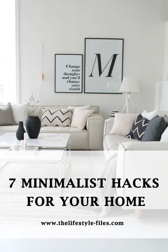 7 minimalist hacks for your home