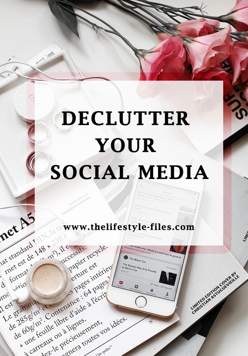 Declutter your social media life with these tips