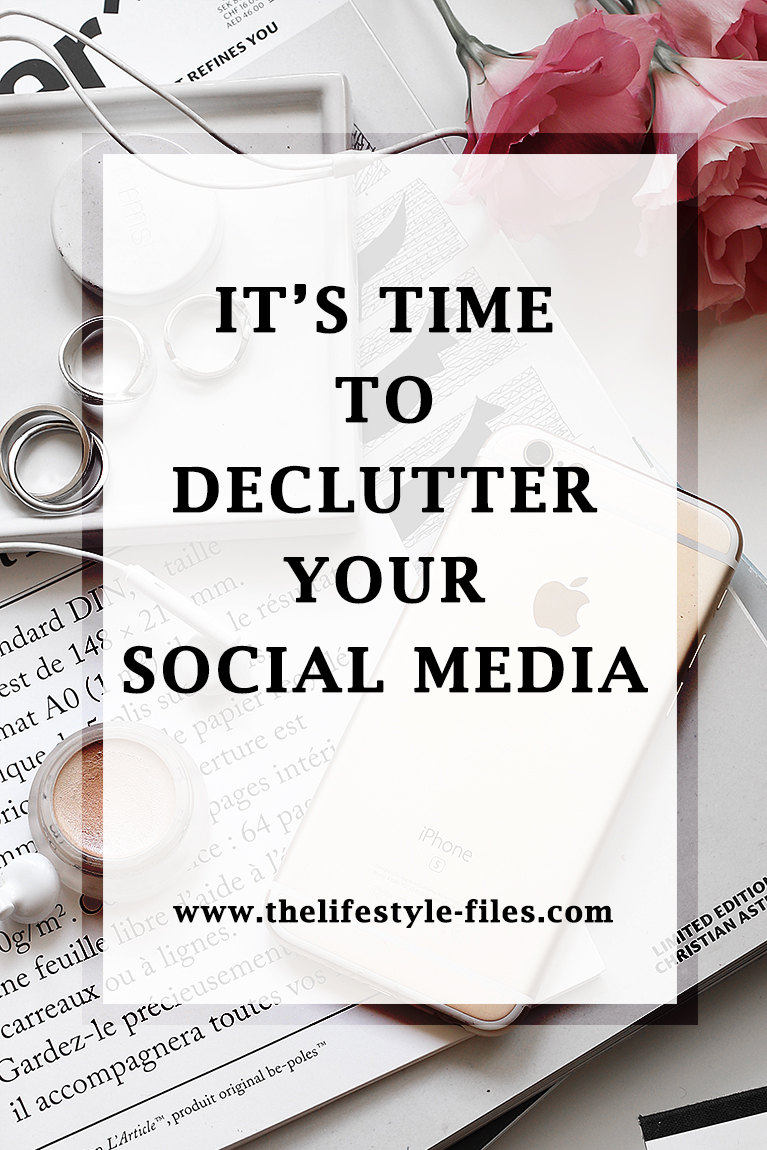 Declutter your social media life with these tips