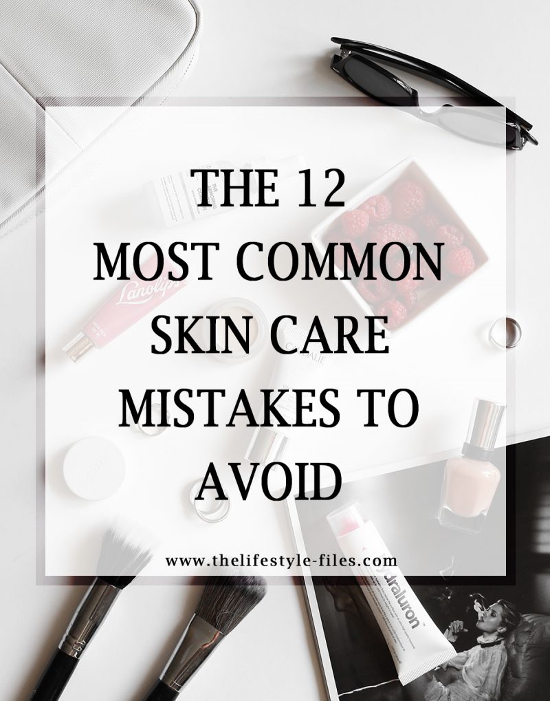 skin care mistakes to avoid 
