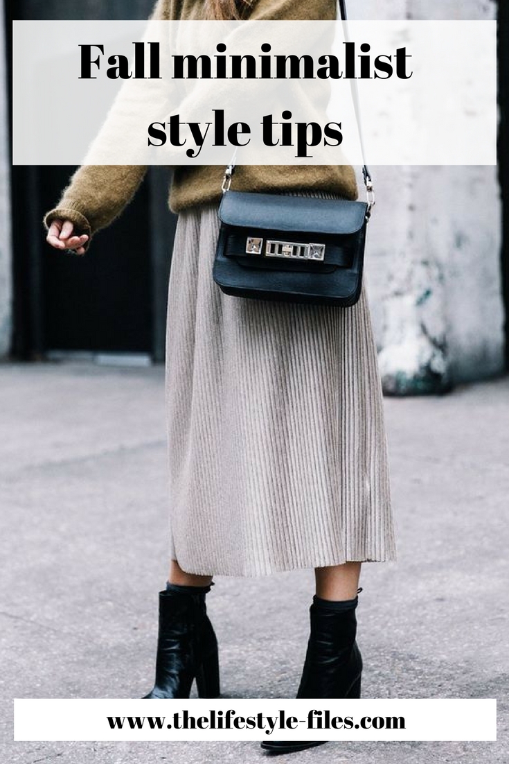 fall minimalist fashion inspiration and style tips