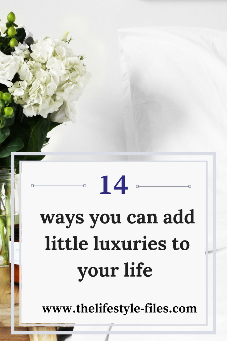 Why we all need little luxuries in life simple living / luxe living /slow living