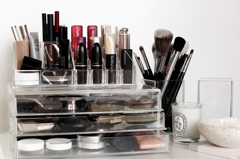 How to declutter and organize your beauty collection