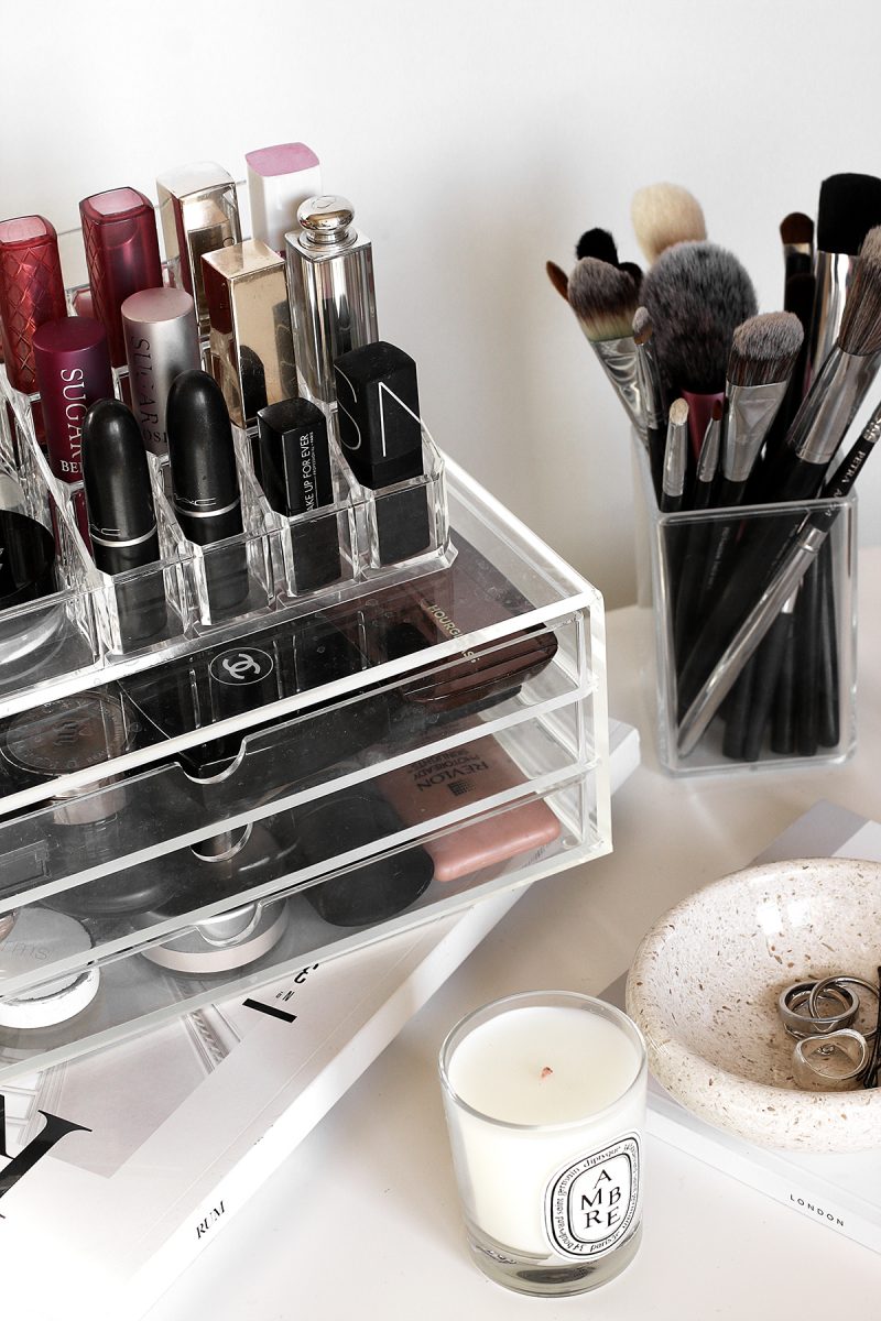 How to declutter and organize your beauty collection