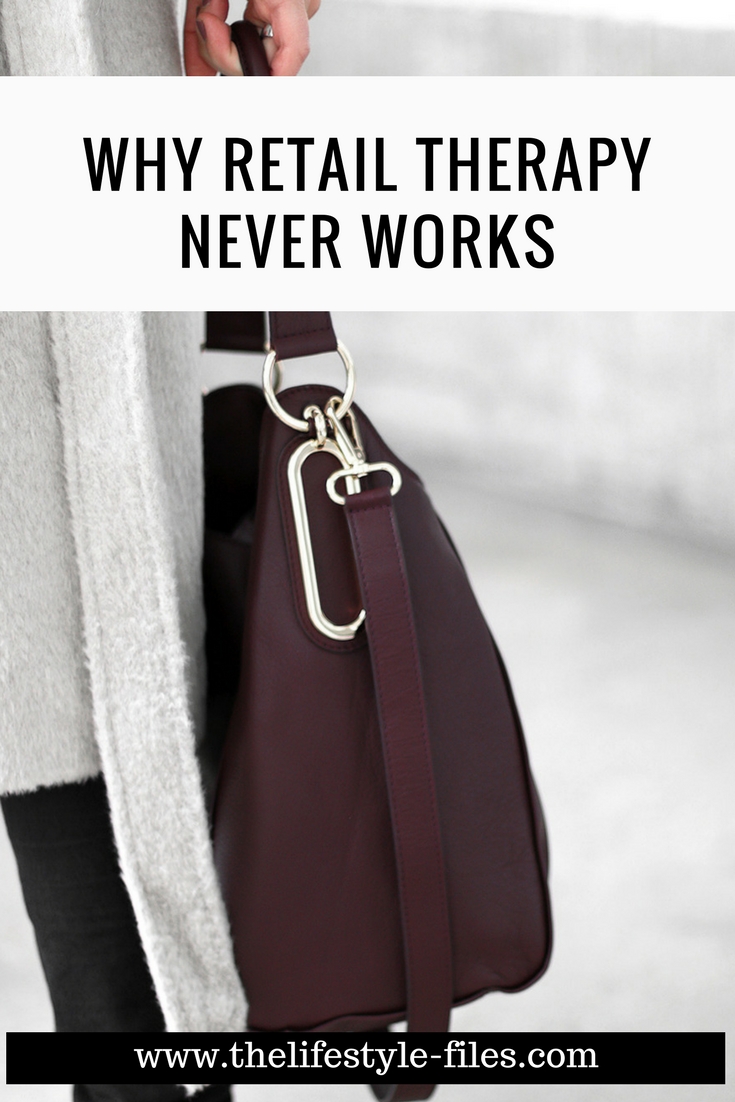 Why retail therapy never works shopping / minimalism / minimalist fashion