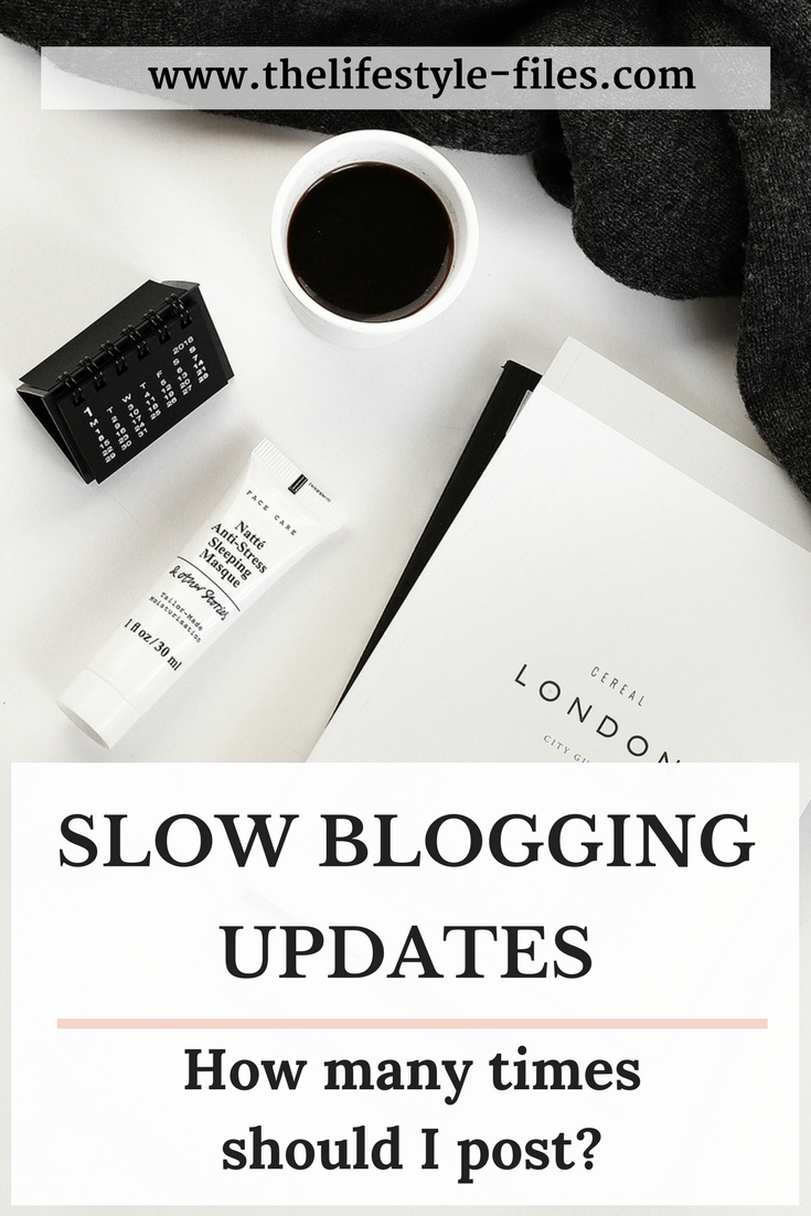 New routines and slow blogging updates lifestyle/ blogging / routines / habits / producitivity