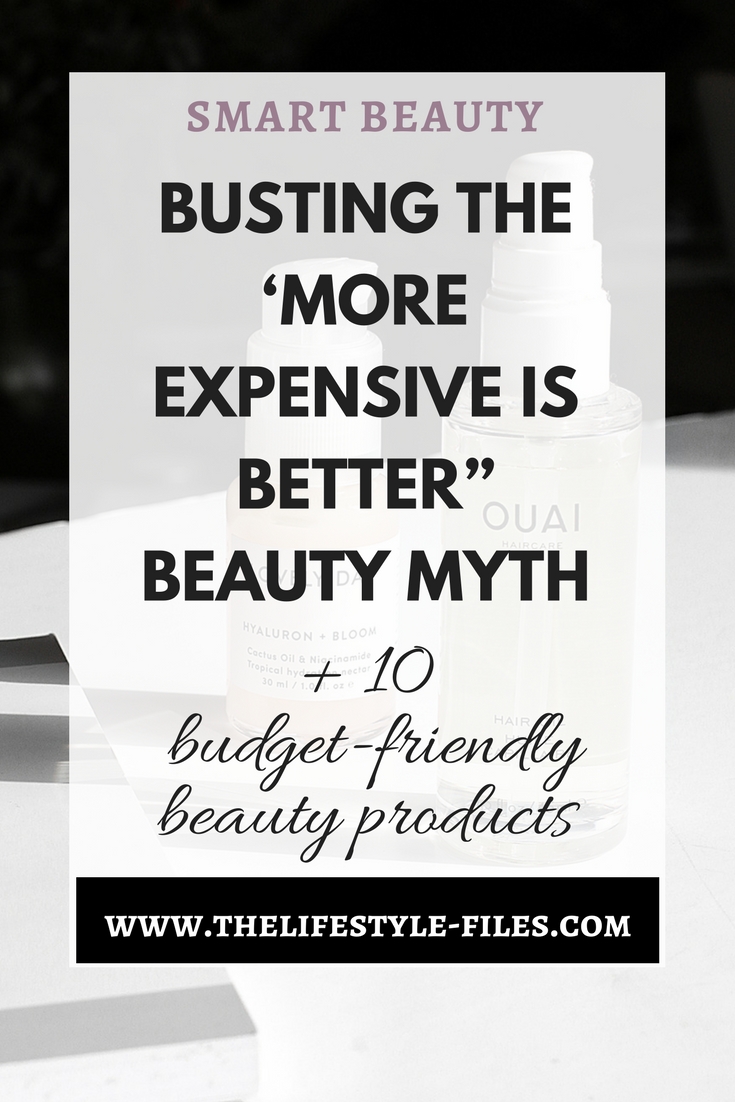 Busting the ‘more expensive is necessarily better” beauty myth + 10 budget-friendly beauty products
