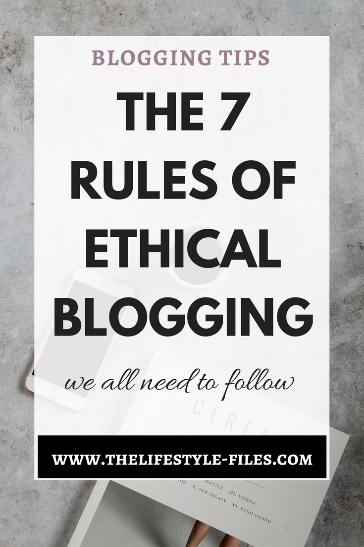 What is ethical blogging and how to be an ethical content creator