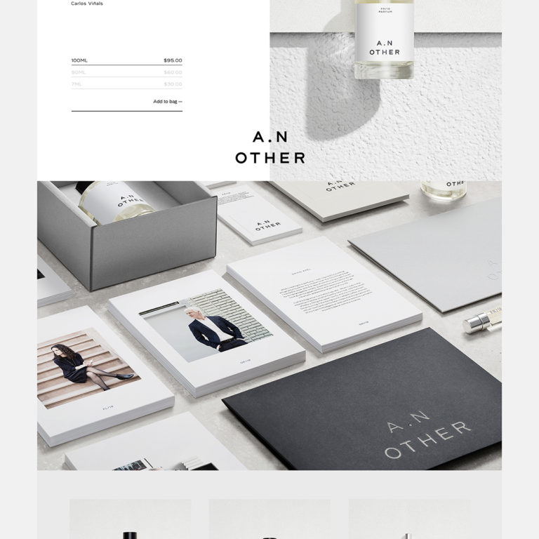 Minimalist brand design