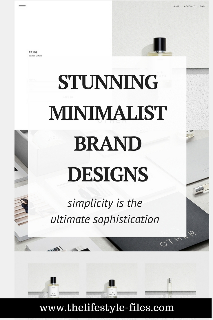Minimalist brand design