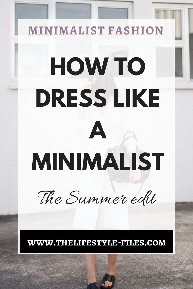 Summer minimalist fashion inspiration