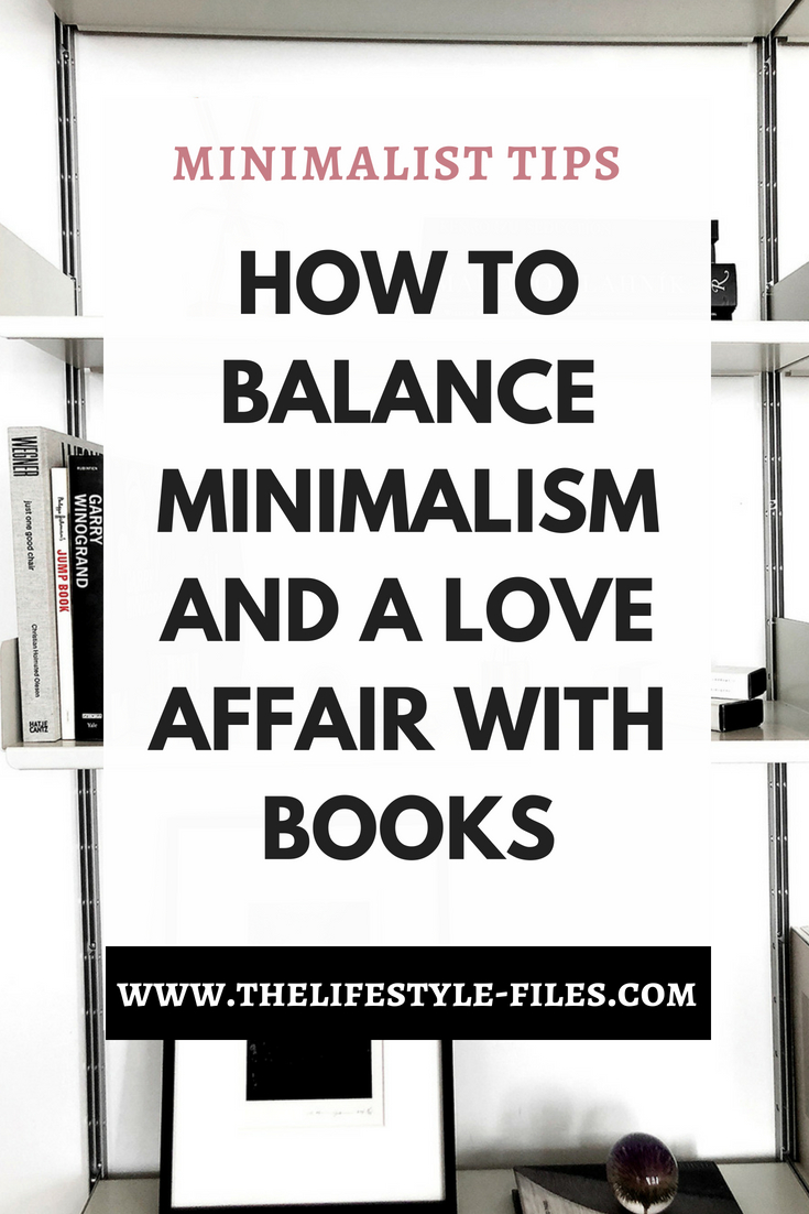 minimalism and books