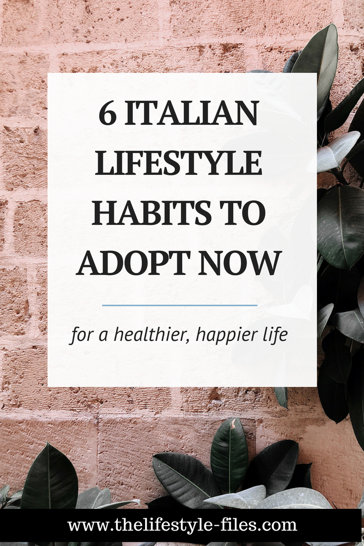 Slow living lessons from Italy