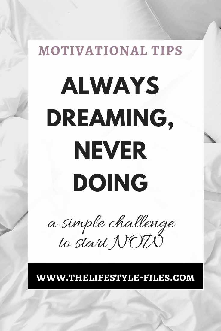 Try this Monday challenge and start working on your dreams now