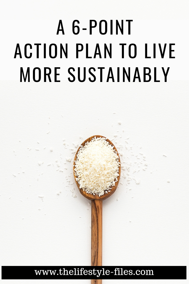 Want to live more sustainably? Here's a sustainable living action plan