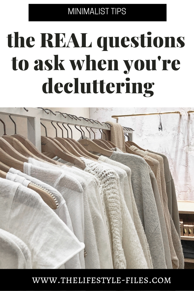 5 critical decluttering questions to answer if you want a truly clutter-free home