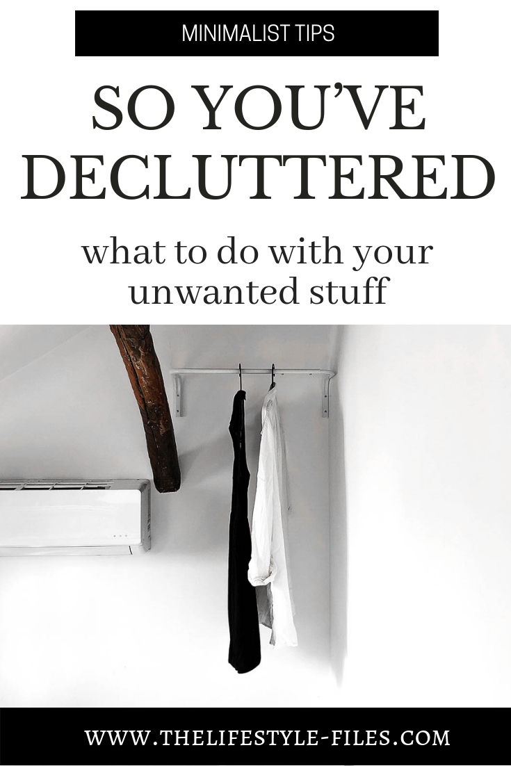 What is sustainable decluttering and how you can make sure your unwanted stuff does not eventually end up in landfill