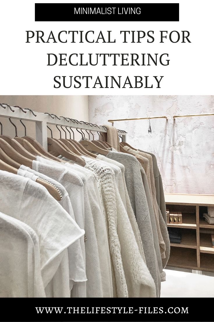 How to declutter your stuff the sustainable and eco-friendly way