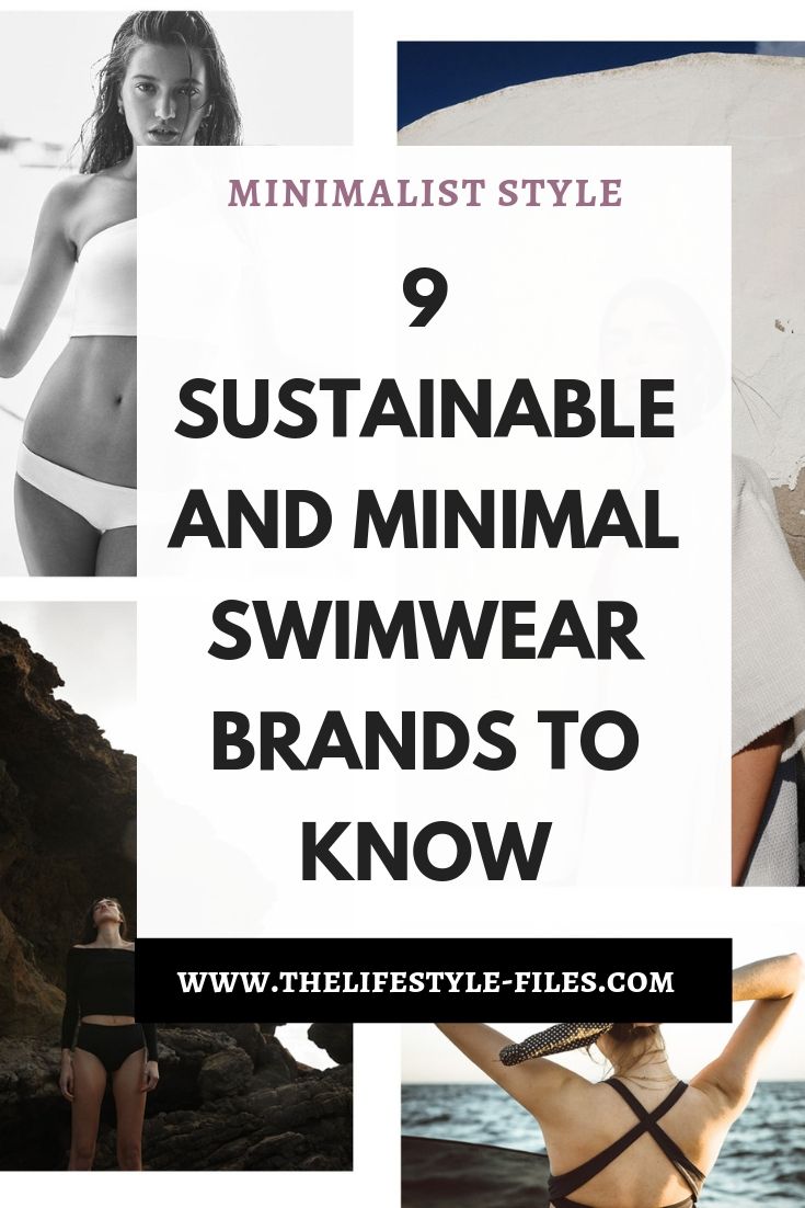 The most stylish ethical and eco-friendly minimal swimwear brands