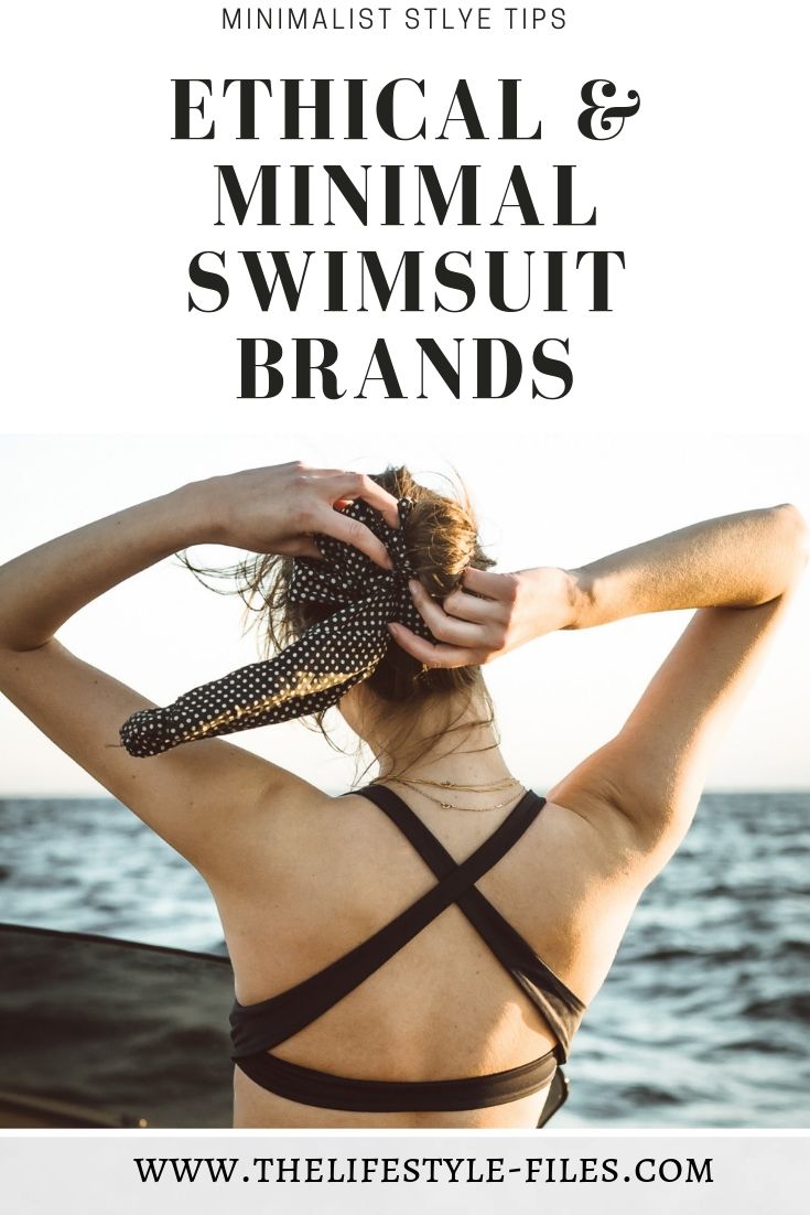 Looking for some ethical swimwear brands? Here are 9 that create beautiful minimal designs the ethical and sustainable way