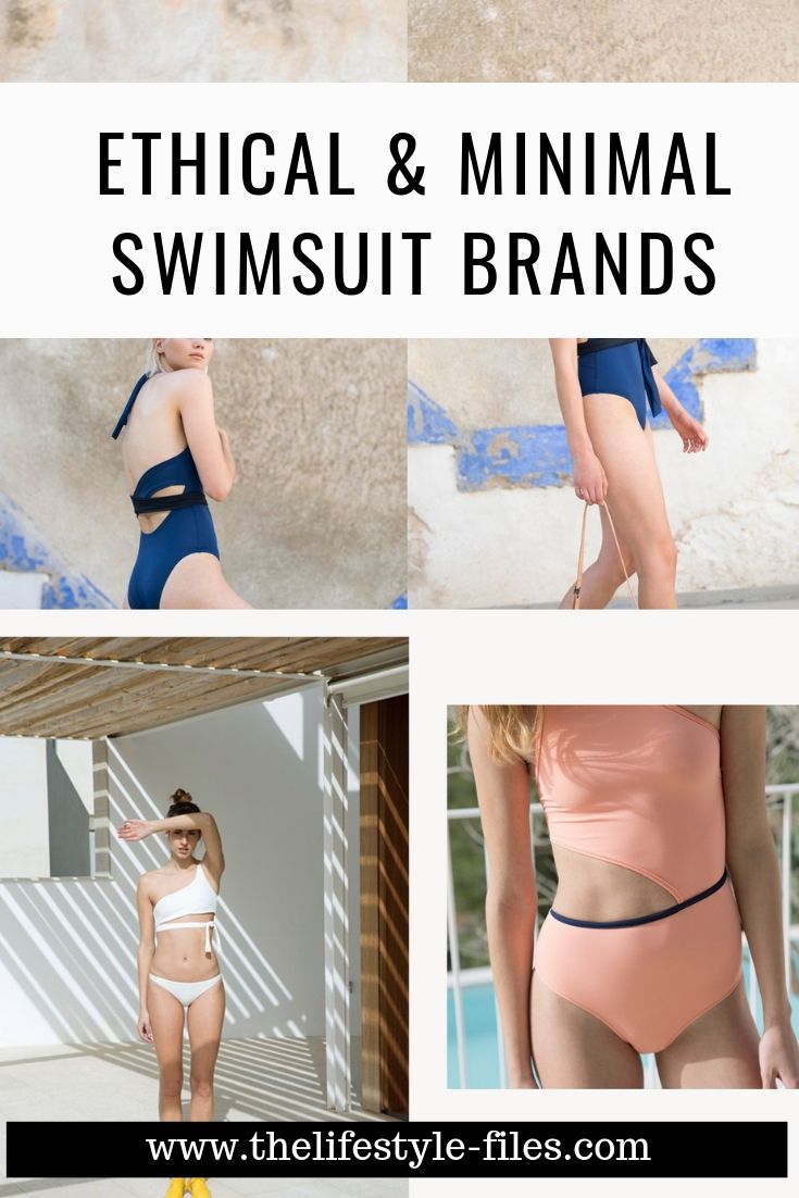 Gorgeous ethical and sustainable minimal swimsuit brands