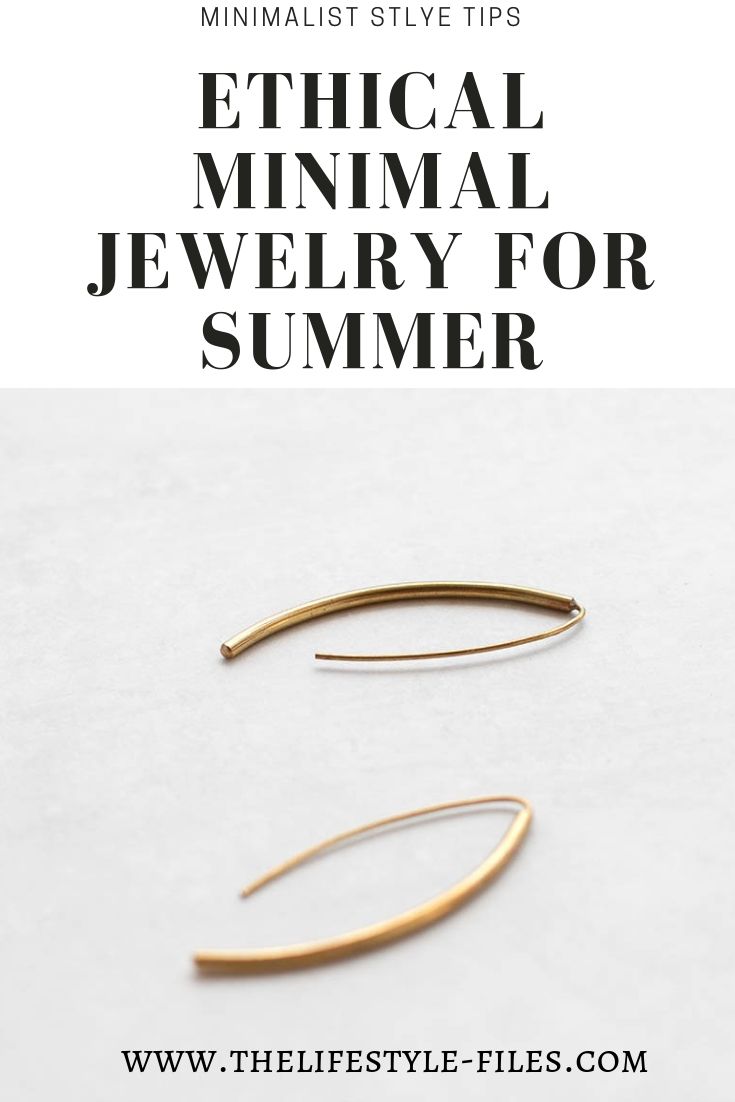 Ethical and minimal jewelry