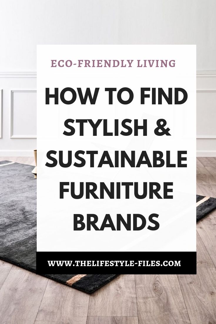 A beginner's guide to sustainable furniture shopping
