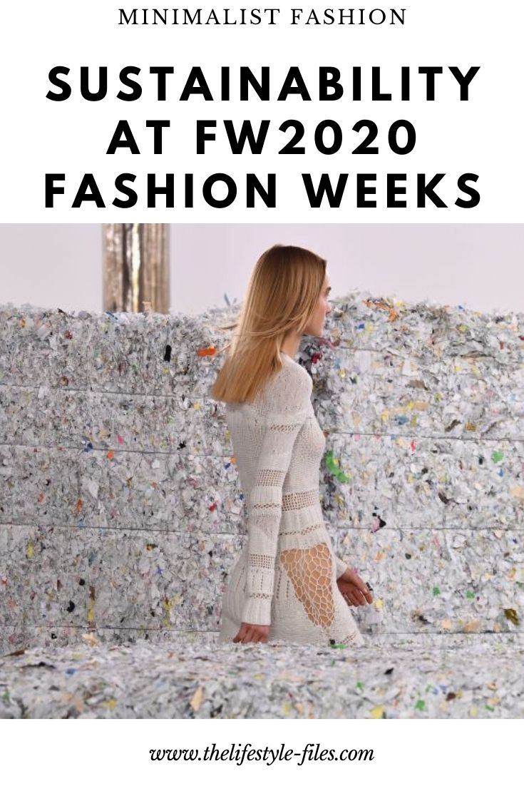 How sustainable were the 2020 FW Fashion Weeks?