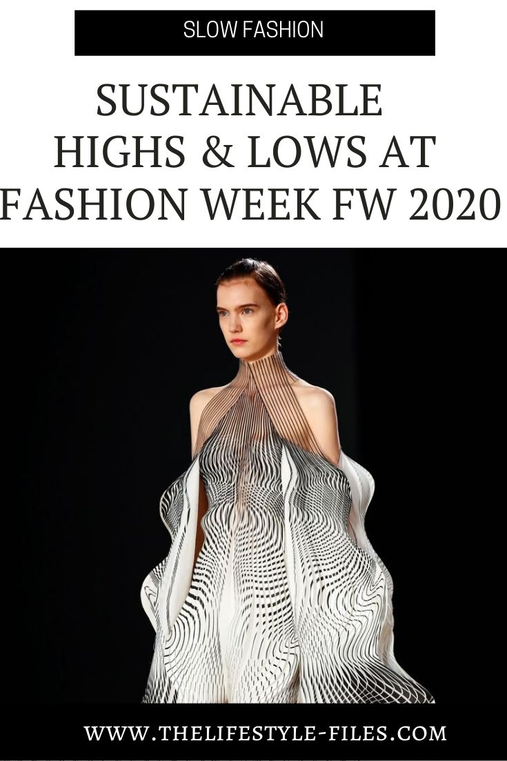 How sustainable were the 2020 FW Fashion Weeks?